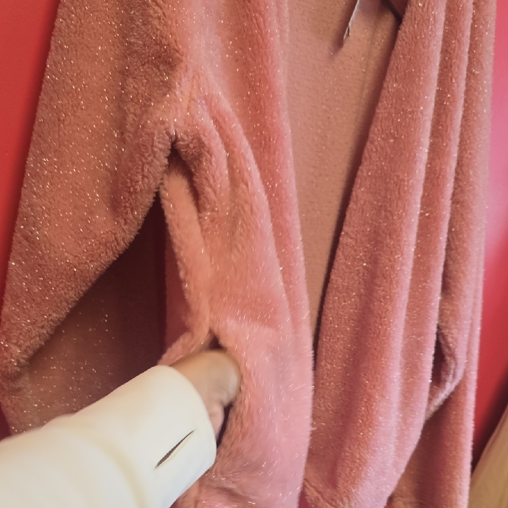 Moda Pink Teddy Jacket - Picture 5 of 9